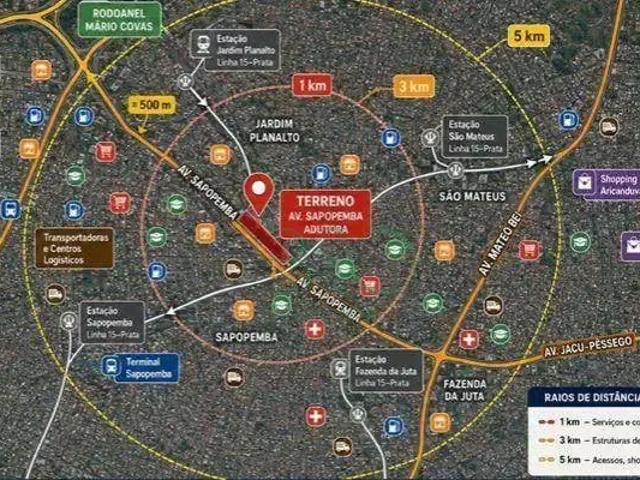 Terreno / Lote para Venda em São Paulo/SP São Mateus
