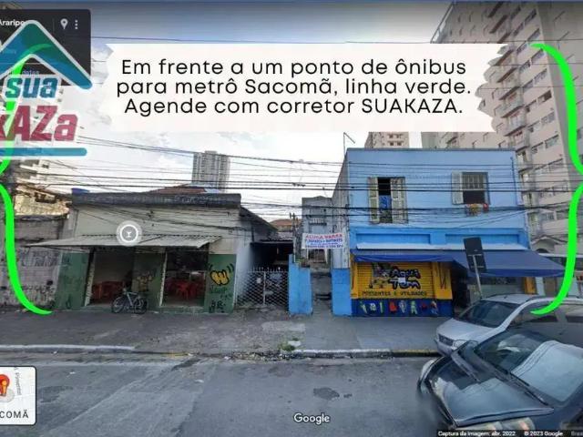 Terreno / Lote para Venda em São Paulo/SP Sacomã
