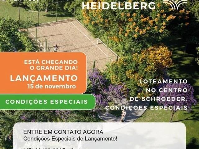 Terreno / Lote para Venda em Schroeder/SC Centro