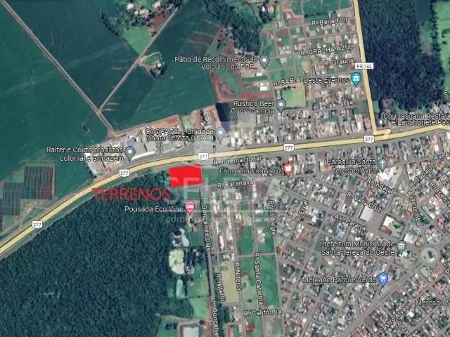 Terreno / Lote para Venda em Santa Tereza do Oeste/PR Centro