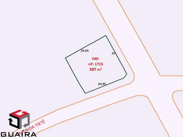 Terreno / Lote para Venda em Santo André/SP Campestre