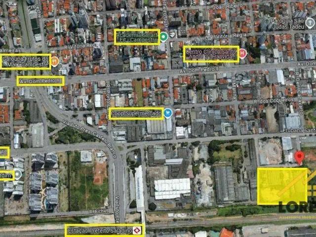 Terreno / Lote para Venda em Santo André/SP Campestre