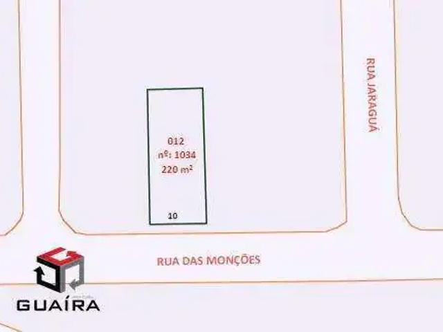 Terreno / Lote para Venda em Santo André/SP Jardim