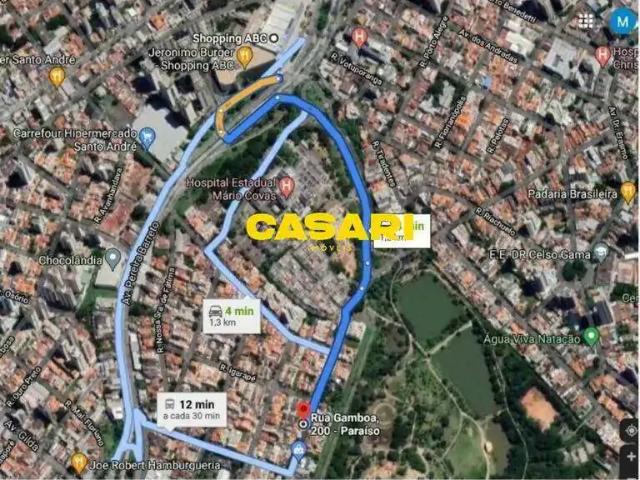 Terreno / Lote para Venda em Santo André/SP Paraíso