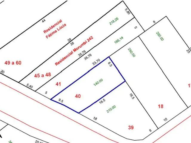 Terreno / Lote para Venda em Santo André/SP Paraíso