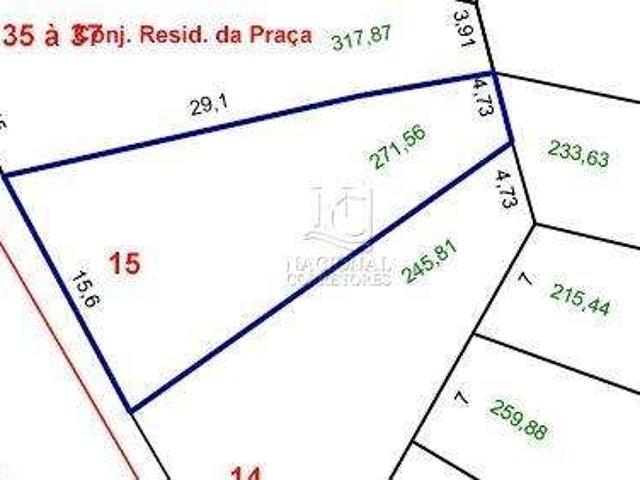 Terreno / Lote para Venda em Santo André/SP Parque Oratório