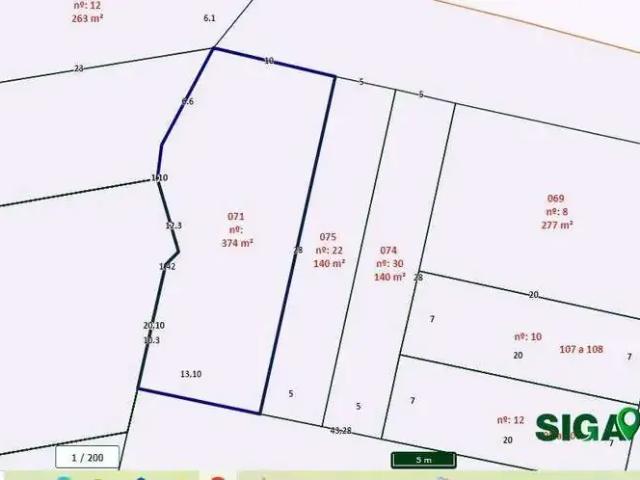 Terreno / Lote para Venda em Santo André/SP Vila Alzira