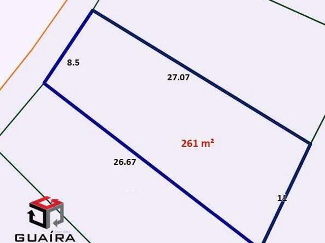 Terreno / Lote para Venda em Santo André/SP Vila Guiomar