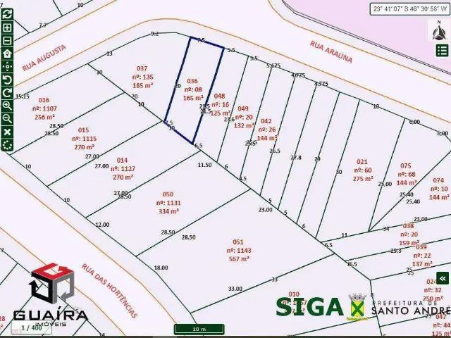 Terreno / Lote para Venda em Santo André/SP Vila Helena