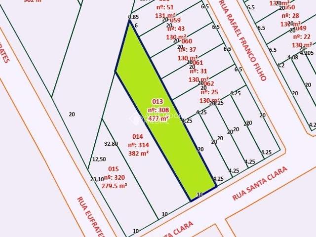 Terreno / Lote para Venda em Santo André/SP Vila Sacadura Cabral