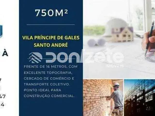 Terreno / Lote para Venda em Santo André/SP Vila Príncipe de Gales