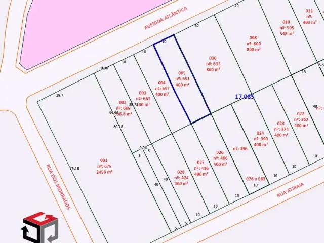 Terreno / Lote para Venda em Santo André/SP Vila Valparaíso
