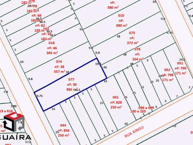 Terreno / Lote para Venda em Santo André/SP Vila Valparaíso 4 Quartos