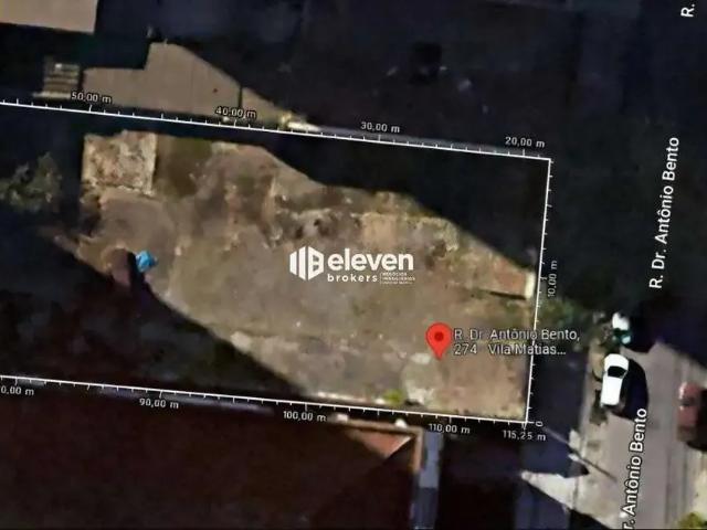 Terreno / Lote para Venda em Santos/SP Vila Mathias