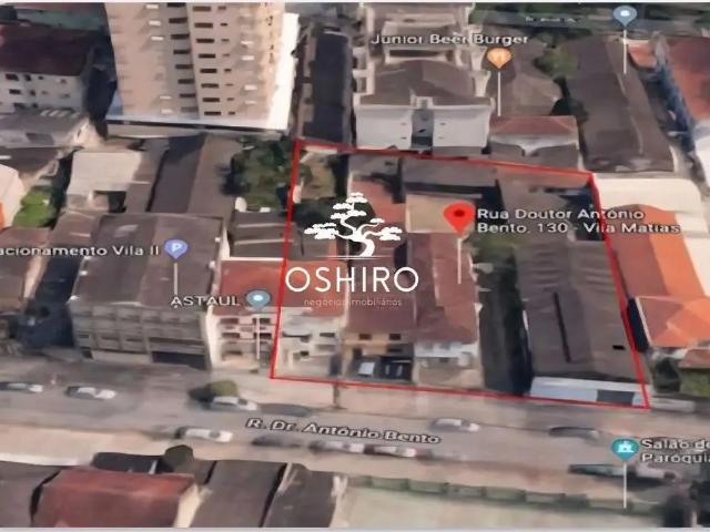 Terreno / Lote para Venda em Santos/SP Vila Mathias