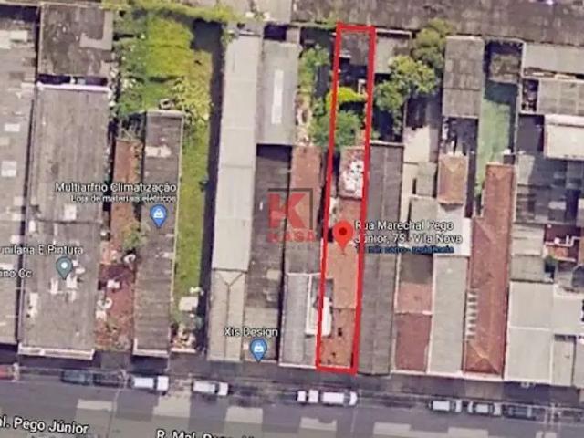 Terreno / Lote para Venda em Santos/SP Vila Nova