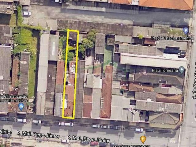 Terreno / Lote para Venda em Santos/SP Vila Nova