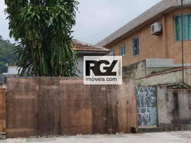 Terreno / Lote para Venda em Santos/SP Vila Belmiro