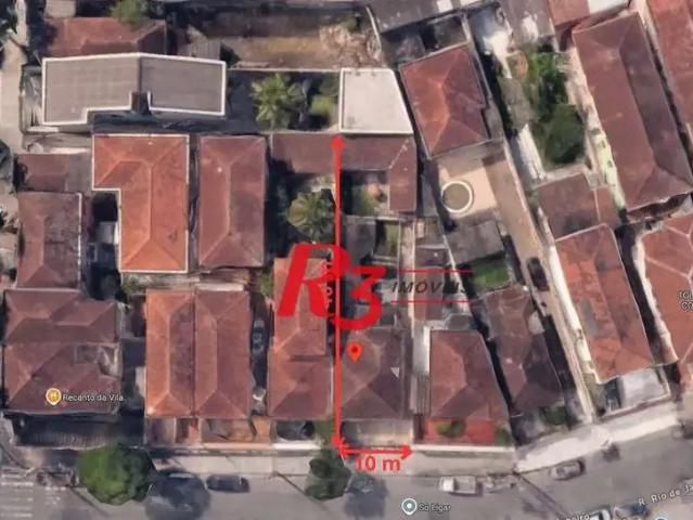 Terreno / Lote para Venda em Santos/SP Vila Belmiro
