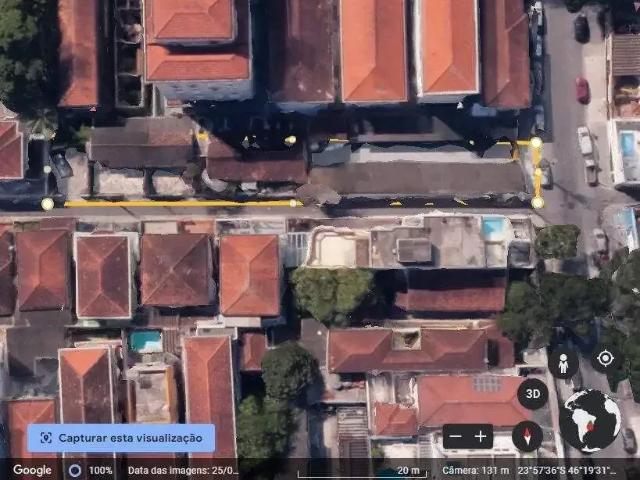 Terreno / Lote para Venda em Santos/SP Boqueirão