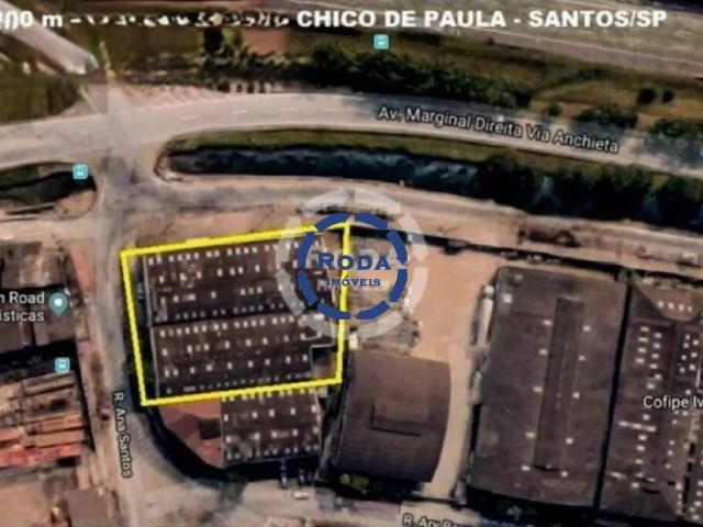 Terreno / Lote para Venda em Santos/SP Chico de Paula