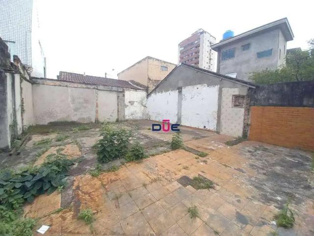 Terreno / Lote para Venda em Santos/SP Embaré