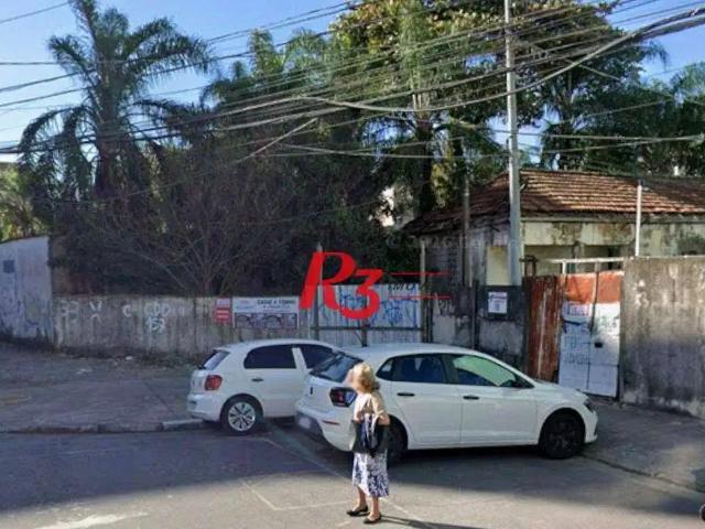 Terreno / Lote para Venda em Santos/SP Encruzilhada