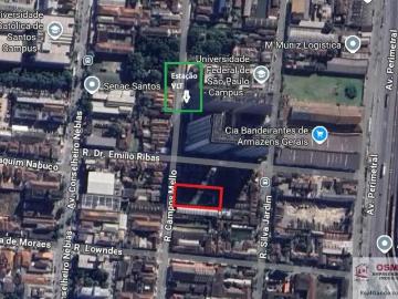 Terreno / Lote para Venda em Santos/SP Encruzilhada