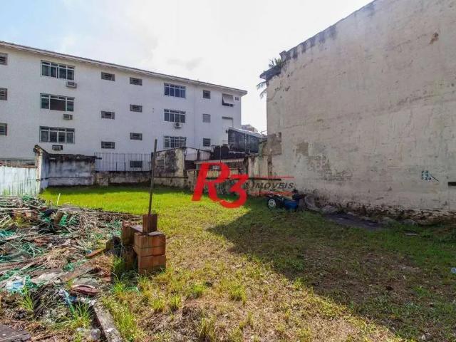 Terreno / Lote para Venda em Santos/SP Gonzaga