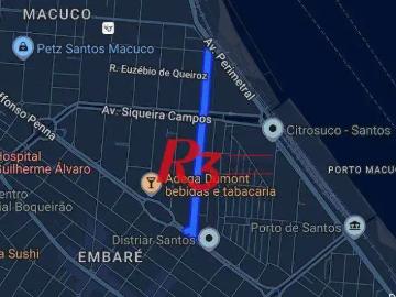 Terreno / Lote para Venda em Santos/SP Macuco