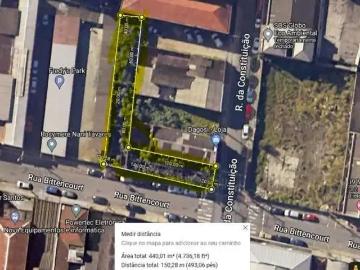 Terreno / Lote para Venda em Santos/SP Paquetá