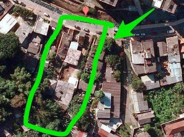 Terreno / Lote para Venda em Santos/SP Saboó