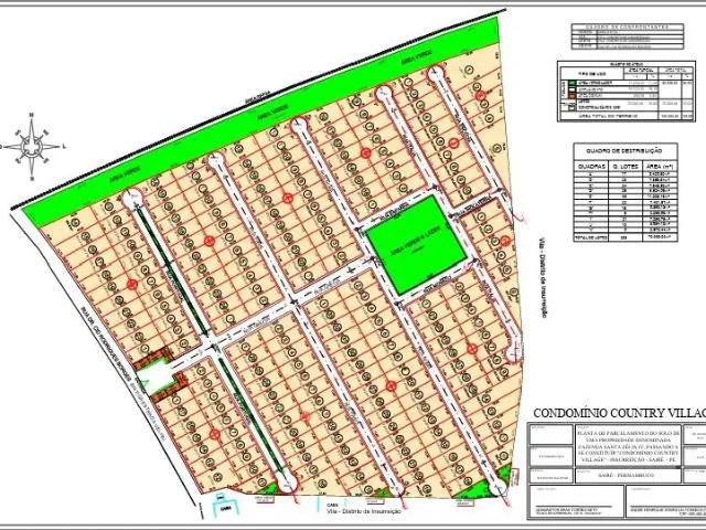 Terreno / Lote para Venda em Sairé/PE Insurreição