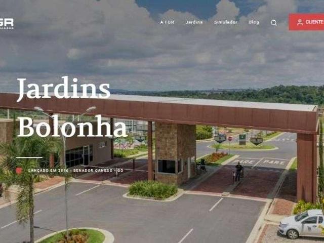 Terreno / Lote para Venda em Senador Canedo/GO Jardins Bolonha