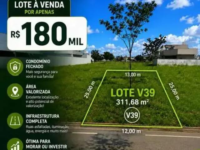 Terreno / Lote para Venda em Senador Canedo/GO Terras Alpha Residencial 2