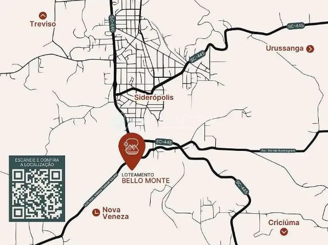Terreno / Lote para Venda em Siderópolis/SC Santa Luzia