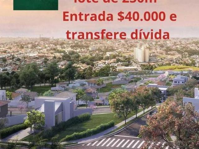Terreno Lote R$ 40.000,00 + Transferência de Dívida