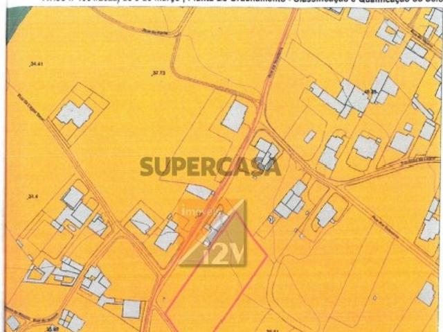 Terreno para Construção com 4.559 m² Aldeia da Lagoa, Leiria Zona de Construção PDM