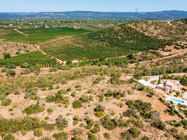 Terreno para construção com vistas deslumbrantes sobre vinhas em Silves