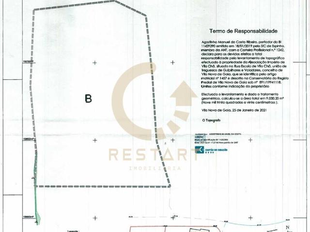Terreno para Construção de Moradias em Valadares – Localização Privilegiada!