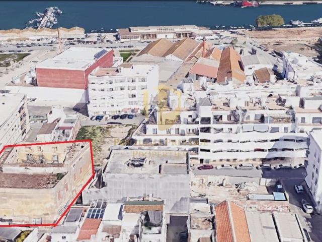 Terreno para construção de prédio área de reabilitação urbana Baixa de Olhão zona Ribeirinha