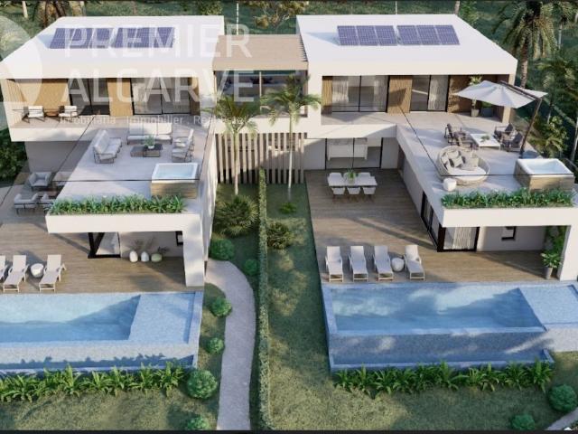 Terreno com projeto aprovado para duas moradias de luxo em Santa Bárbara de Nexe