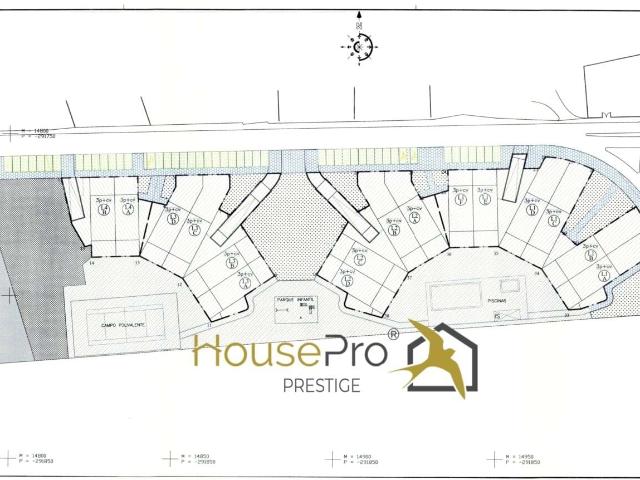 Terreno para construção de 47 apartamentos em Gambelas Faro Algarve