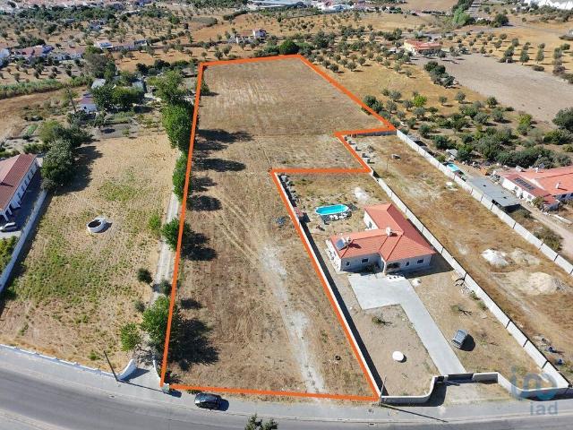 Terreno para construção em Ponte de Sor, Tramaga e Vale de Açor de 3480,00 m²