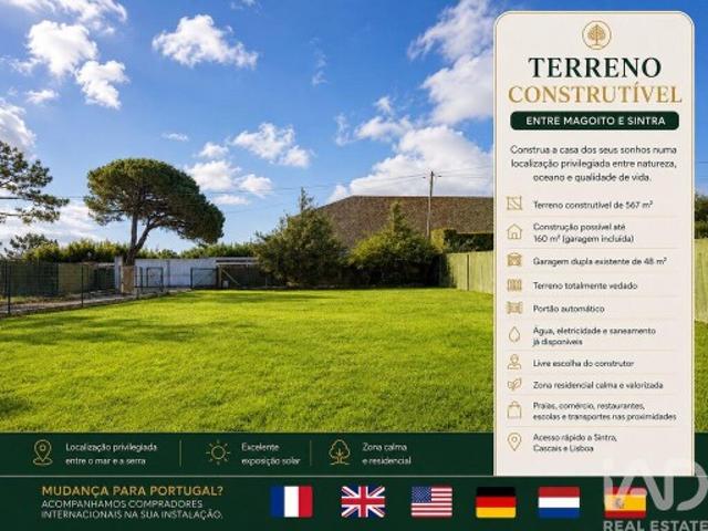 Terreno para construção em São João das Lampas e Terrugem