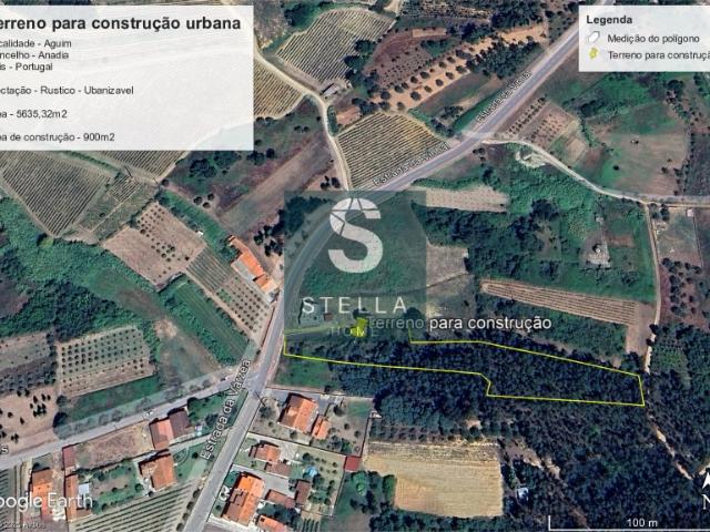 Terreno para construção urbana no lugar de Aguim Anadia Portugal