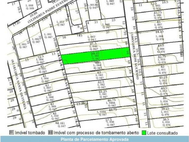 Terreno para venda em Carlos Prates, Belo Horizonte