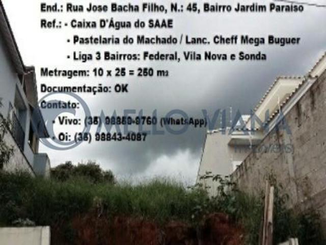 Terreno para venda em Centro, São Lourenço