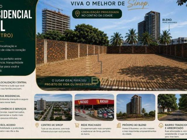 Terreno para venda em Setor Residencial Sul, Sinop