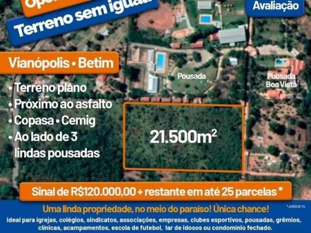 Terreno para venda em Pimentas, Betim